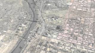 Sacramento 1874 historical map overlay