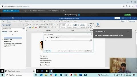 Sam Exam Word Module 02 Creating a Research Paper