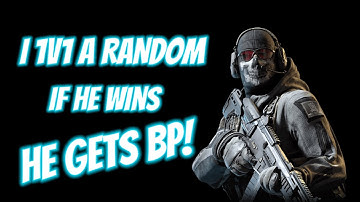 1v1 FOR CODM BATTLE PASS 🤔