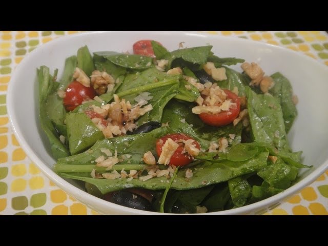 Leafy Spinach Salad | Sanjeev Kapoor | Sanjeev Kapoor Khazana