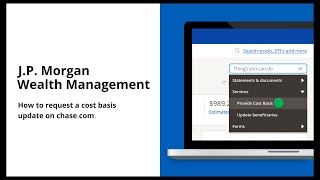 How to Request a Cost Basis Update on Chase.com