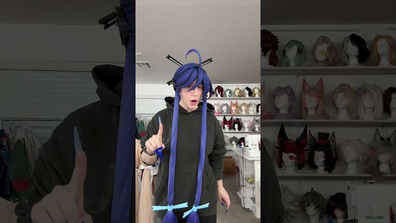 Gakupo in Appalachia ￼LOL #wigstyling #wigs #vocaloid #gakupo