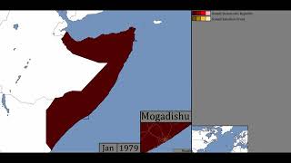 تغير خريطه السيطره في الصومال2021|حرب الصومال.