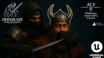 Unreal Engine 5 Melee Combat Demo | ACF System + Graveblade Animation Bundle in Action