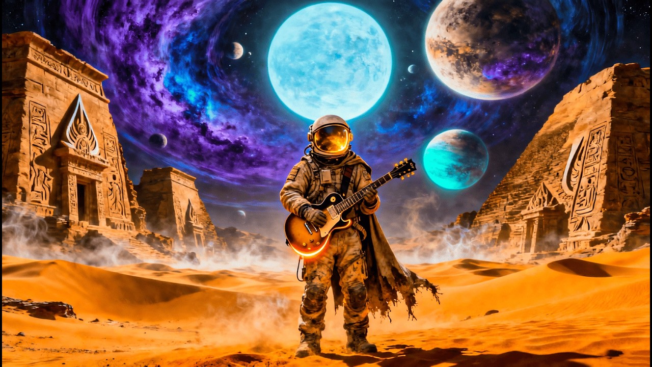 Psychedelic Space Music | Calm Night Drive Soundscape