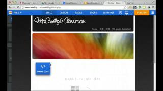 Embed Google Calendar into a Weebly Site