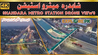 Shahdara Metro after Inauguration Drone views || Now you can travel on Metro Bus