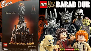 EARLY REVIEW: Lego BARAD-DUR Lord of the Rings Set 10333