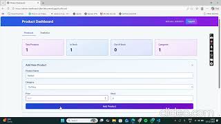 Full-Stack Product Dashboard Demo | Next.js | Prisma | Vercel