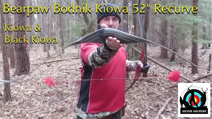 Bearpaw Bodnik Kiowa & Black Kiowa Recurve Bow