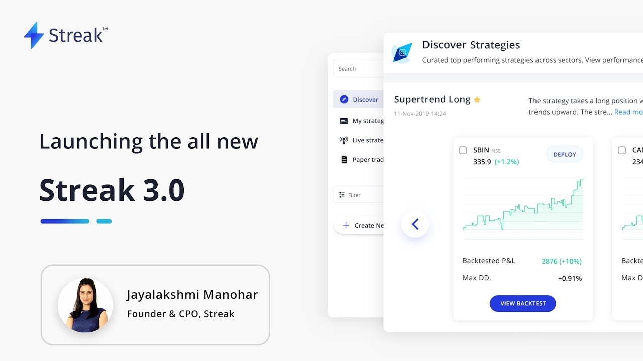 Zerodha Streak Algo Trading Review