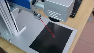 How to install and set an external red laser pointer