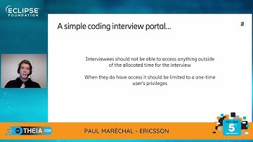 A simple login portal to pass interviews using Theia
