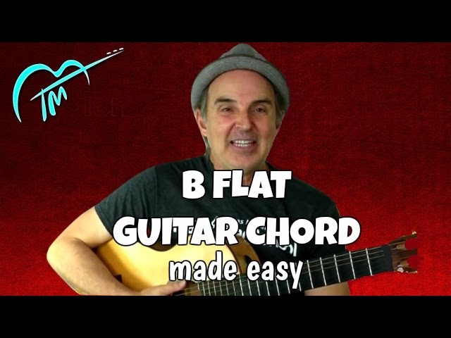 B Flat Minor Chord For Beginners - National Guitar Academy