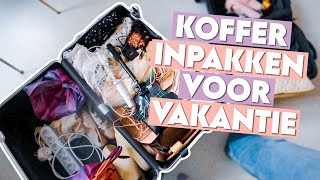 Mijn koffer inpakken voor vakantie | Beautygloss