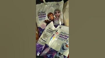 Disney Frozen String Cheese Mozzarella #shorts #disney #frozen