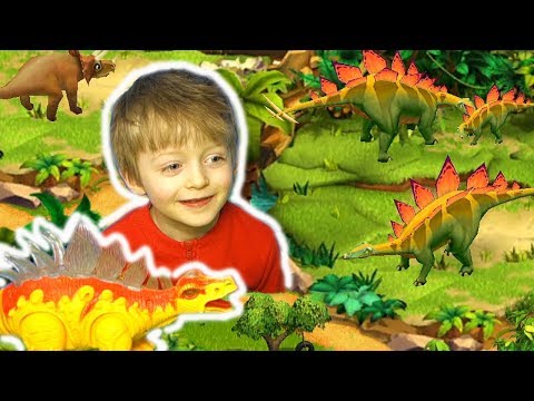 Игра ЧУДО ЗООПАРК Спаси Животных Динозавры для Детей Мультик про Динозавров Lion boy