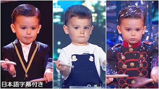 Youngest contestant and winner! 2yearold Hugo Molina all performance  | Got Talent España 2019