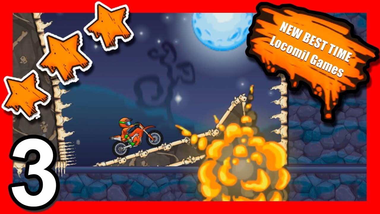 Moto X3M Spooky Land - Games online