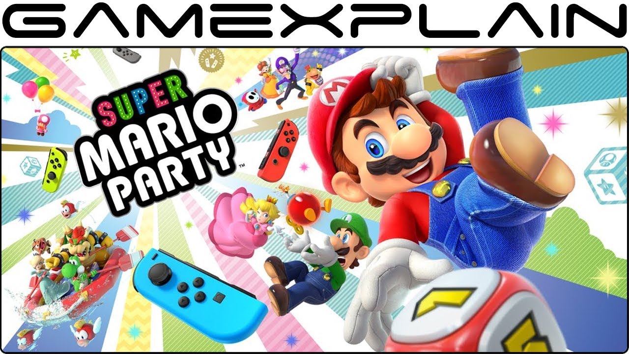 Nintendo Switch Super Mario Party — GAMELINE