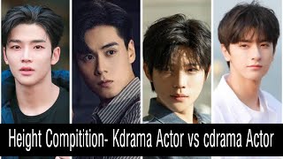 Top 10 Tallest Actor In Kdrama and Cdrama - Height Competition- Kdrama vs Cdrama- Your Favourite…