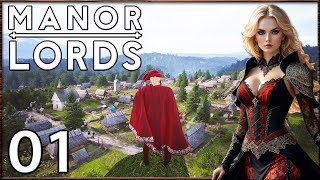 Let's Play Manor Lords | Gameplay Episode 1: Building a Medium Village in First Year