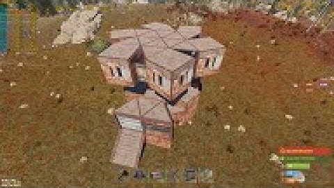 №40 Rust Base 2020 Раст Антирейд дом Бункер c нелутаемыми лутовыми вудкокерками и возможностью... V2