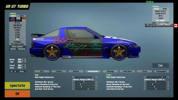 LFS XR GT TURBO PERFECT G27 DRIFT SETUP !