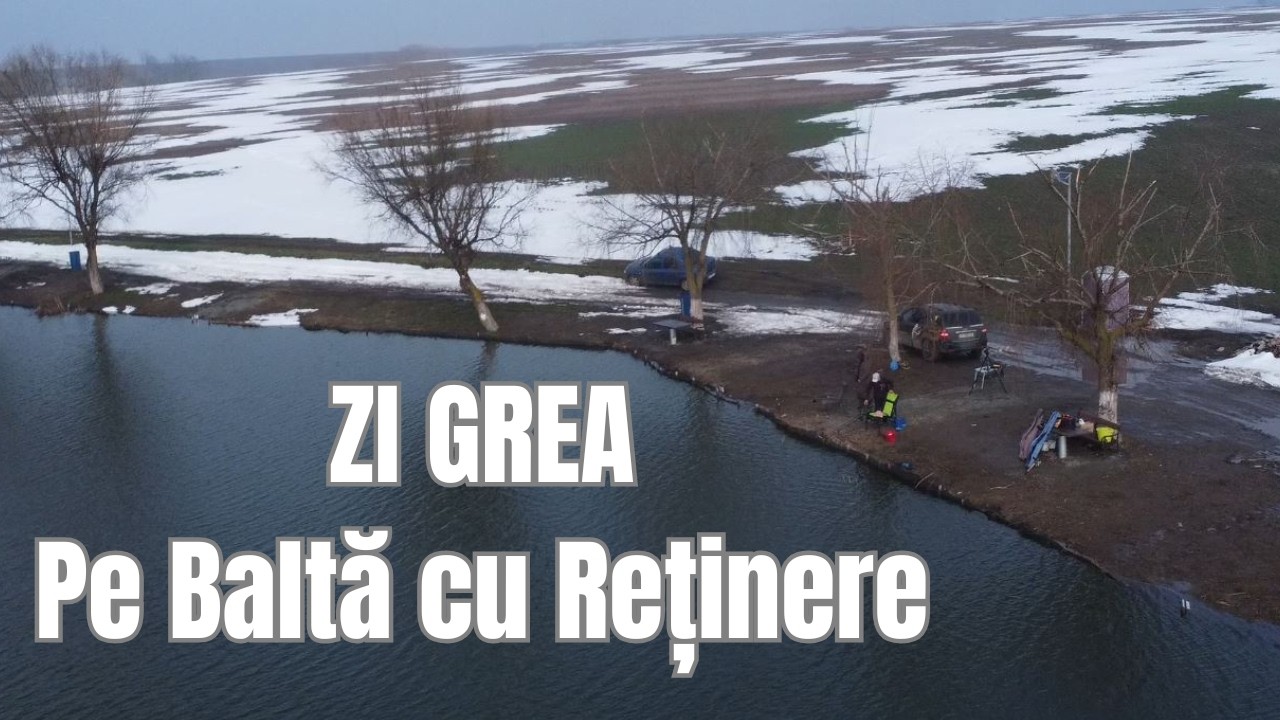 O apă rece, multă teorie…   și un crap pe final! | Balta Valea Argovei 2 |Method Feeder de Primăvară