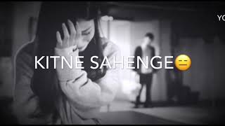 Maloom na tha tum yun miloge with lyrics | heart broken sad status | khan angels |