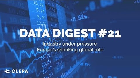 CLEPA Data Digest #21 | Industry under pressure: Europe