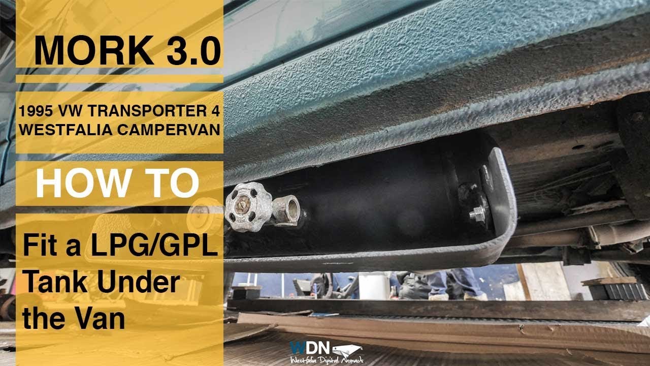 How to fit a LPG/GPL Gas Tank under a VW T4 with less than 200€ YouTube
