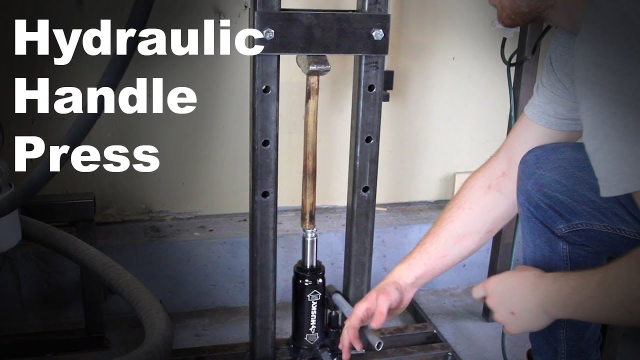 Building a Hydraulic Press for Hammer and Axe Handles YouTube