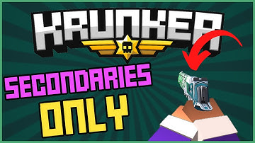 I won with EVERY KRUNKER SECONDARY... and RAGED