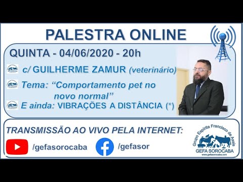 Assista: Bate-papo online - c/ GUILHERME ZAMUR (04/06/2020)