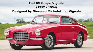 Fiat 8V Coupé Vignale specs. (1952-1954) interior, exterior, engines, details and more.. Fiat 8v Voupe Vignale 1953