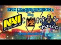 🔴[DOTA2 LIVE] NAVI vs VIKIN.GG Bo3 -EPIC LEAGUE DIVISION 1 UPPER BRACKET R1