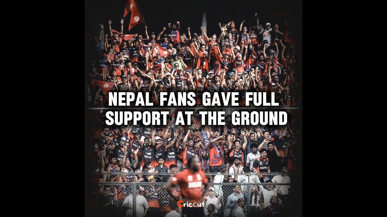 Well Played, Nepal 🇳🇵| Nepal Vs England T20 WC || CricCut 