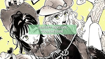 split slice with rotation transition | tutorial alight motion