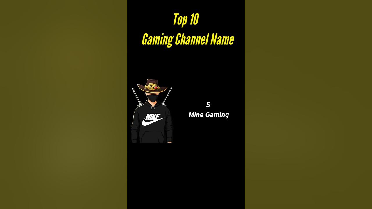 Best Method To Choose gaming Channel Name 2022🔥💯