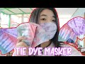 TUTORIAL CARA TIE DYE MASKER GAMPANG BANGET!!