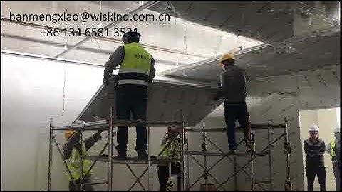 How to install the Gypsum&Rockwool Cleanroom Ceiling