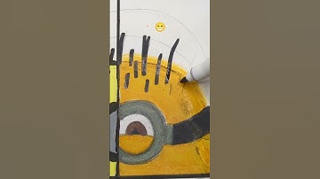 Drawing Jerry The Minion In 4 Different Styles, Pt. 2! #shorts