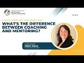 IAPC&amp;M Masterclass: What&#39;s the difference between coaching and mentoring with Nikki Wild