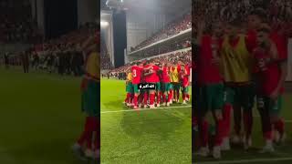 المنتخب المغربي: منتخب الساجدين 🇲🇦🇲🇦🤲 #زلزال_المغرب #shorts
