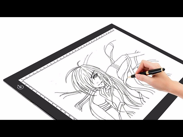 Easily Learn to Draw - Ultra Thin A4 Tracing LED Light Box Review Liumy 