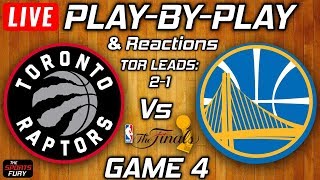 Raptors Vs Warriors Game 4 Live Play-By-Play & Reactions