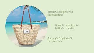 Bridesmaid Bag Etsy Custom Print Straw Tote Bag | Personalized Woven Beach Market Bag