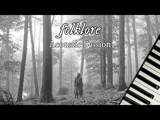 Folklore Album (Acoustic Session) - Taylor Swift | Full Piano Album class=