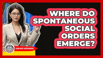 Where Do Spontaneous Social Orders Emerge?